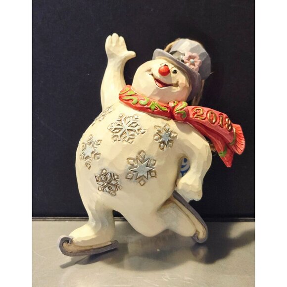 Jim Shore Frosty The Snowman Ornament 4" - Picture 1 of 8